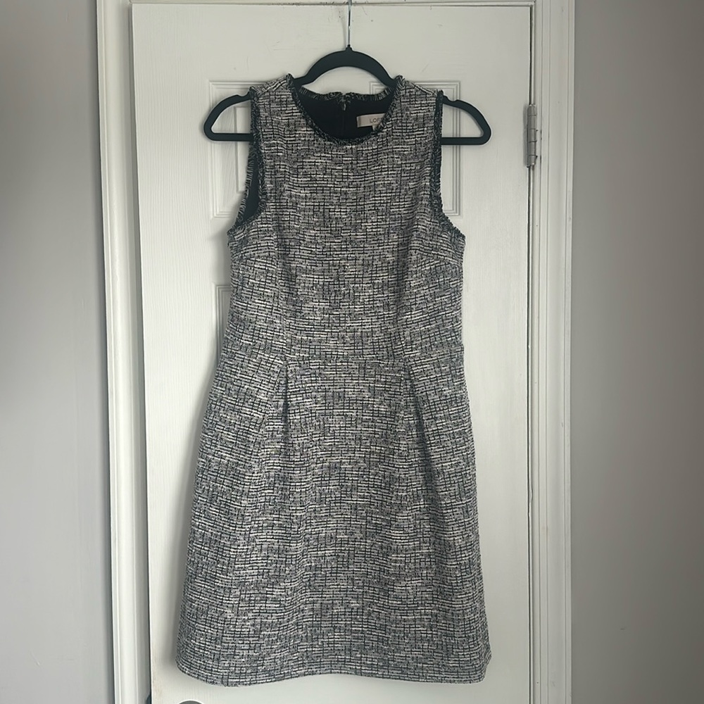 The Loft sz. 8 Tweed Dress